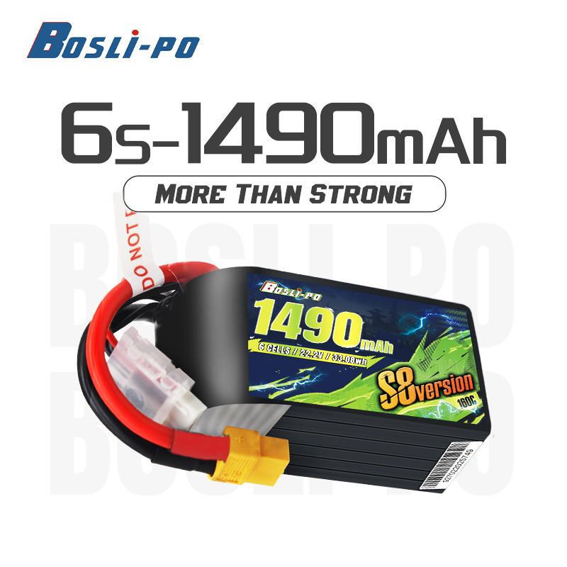 Drone Battery 6S - YENİ S8 Versiyonu FPV Pil 1490mAh