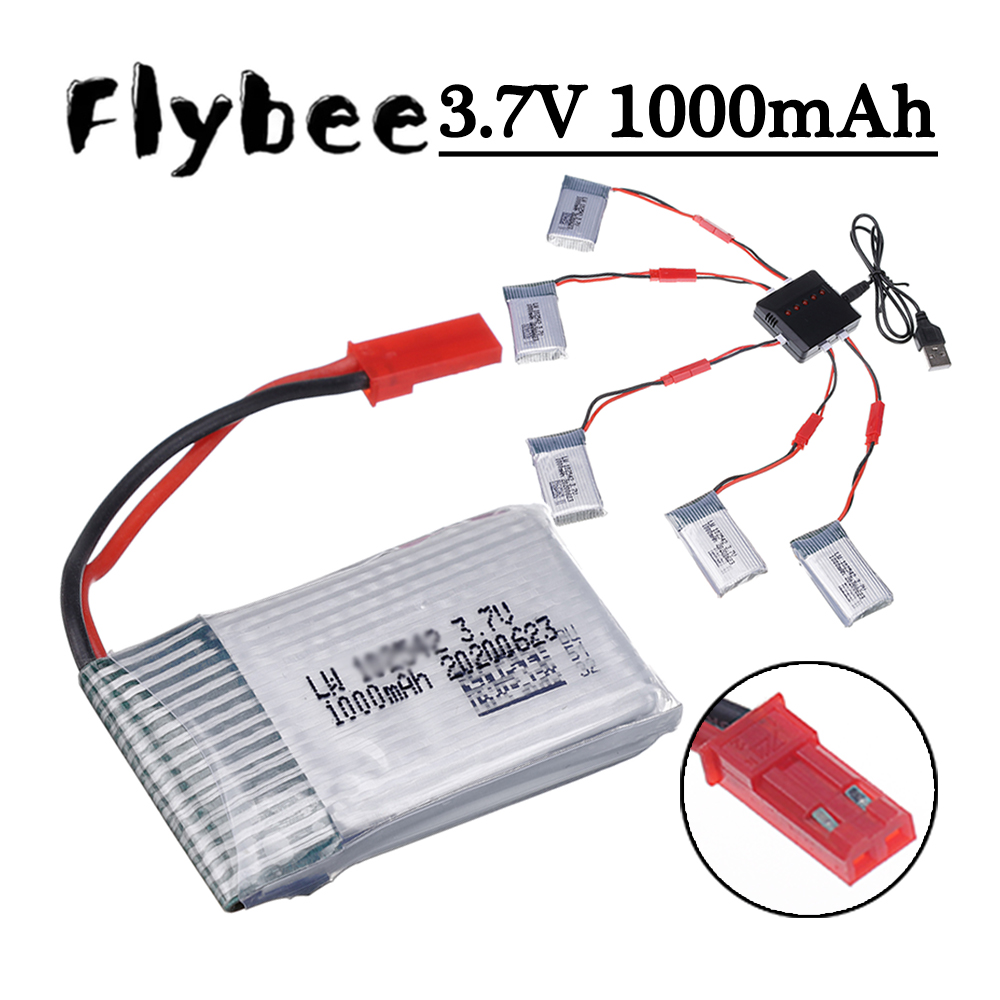 Drone Battery Lipo - 3.7V 1000mah Lipo Pil ve Şarj