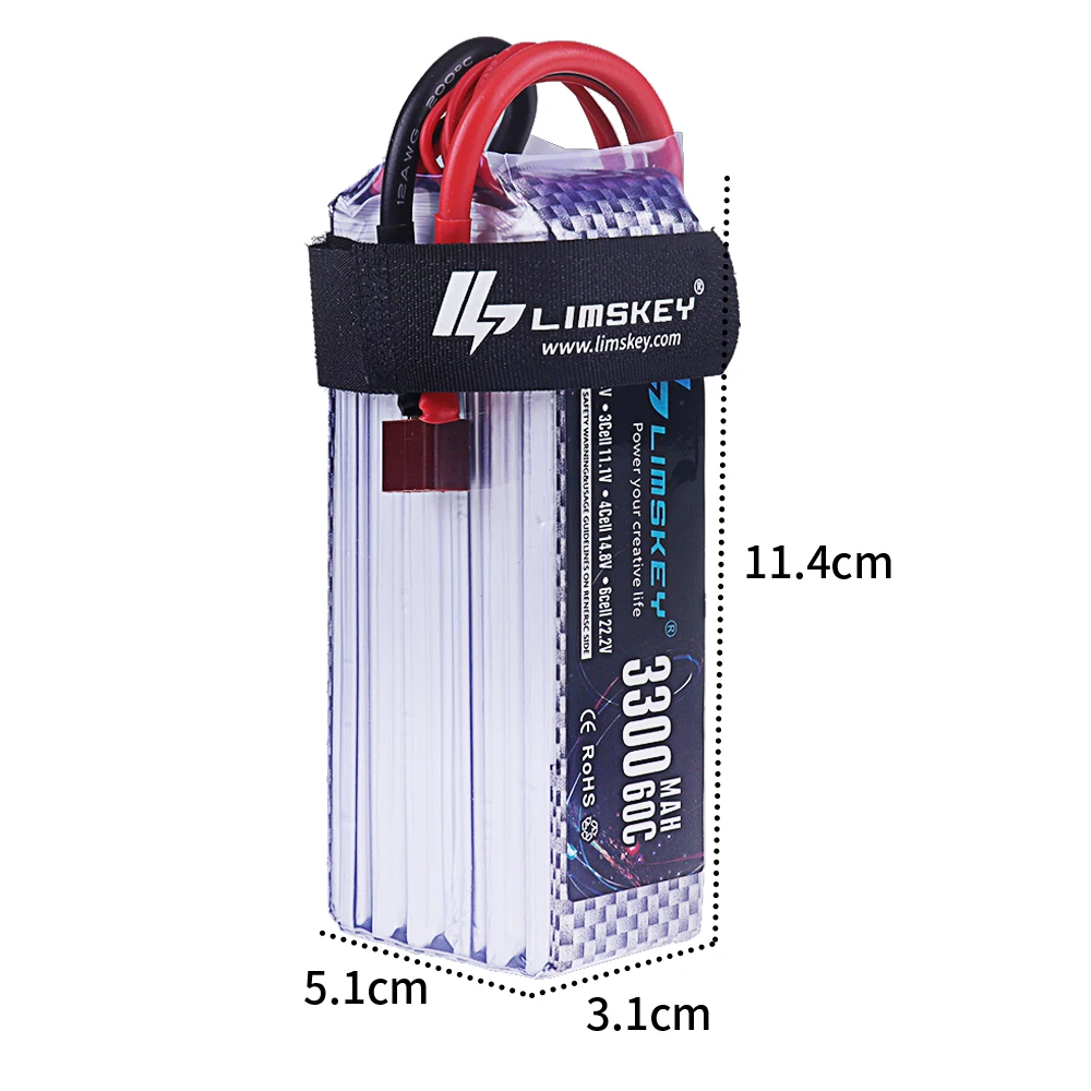 Yepyeni 3300mah 22.2V 60C 6S L - Drone Battery Lipo incelemesi ve fiyatı