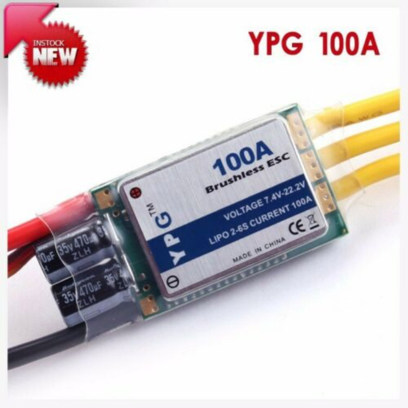 YPG 100A ESC 2 ~ 6S SBEC Fırça - Drone Battery 6S incelemesi ve fiyatı
